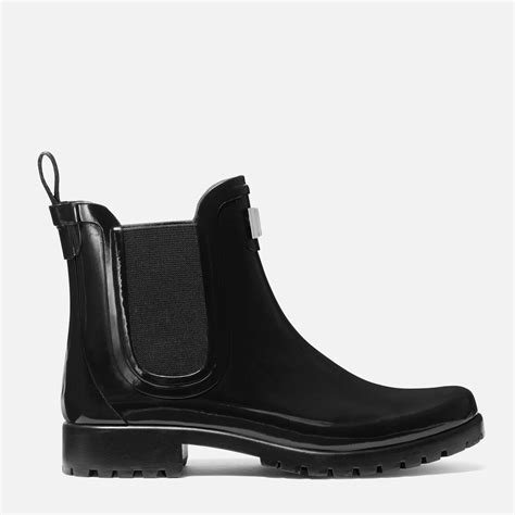 michael kors patent leather rain boots|Michael Kors sidney rain boots.